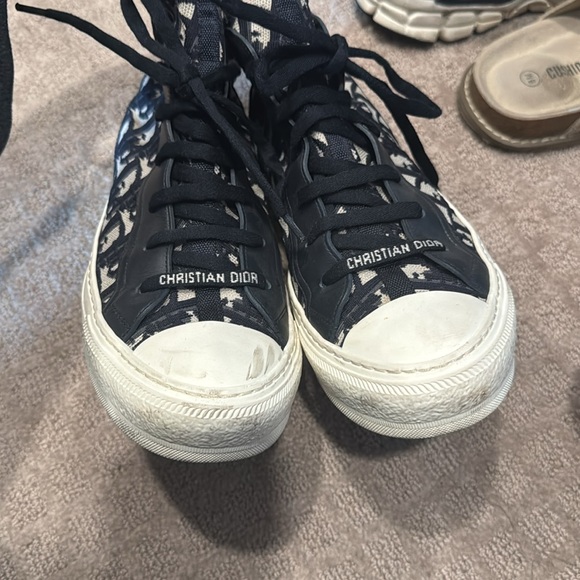 Dior Hightop stretch sneakers - Picture 3 of 4